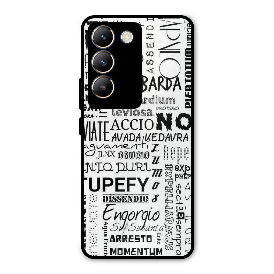 Stupefy Metal Back Case for Vivo Y200e