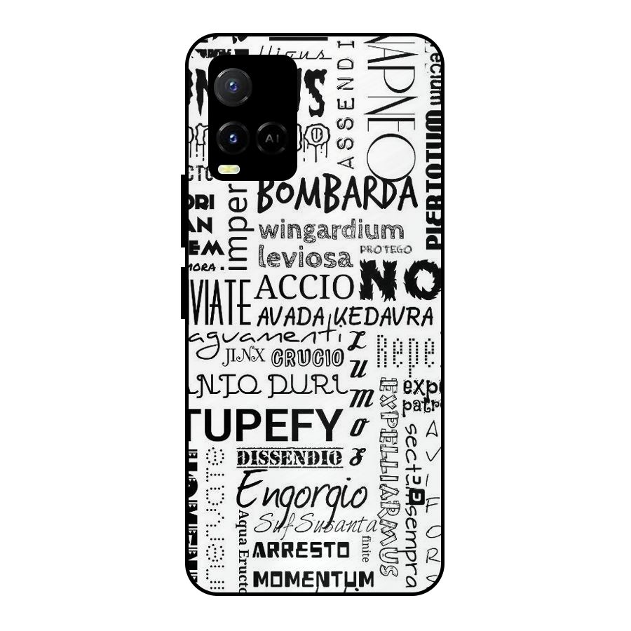 Stupefy Metal Back Case for Vivo Y21T