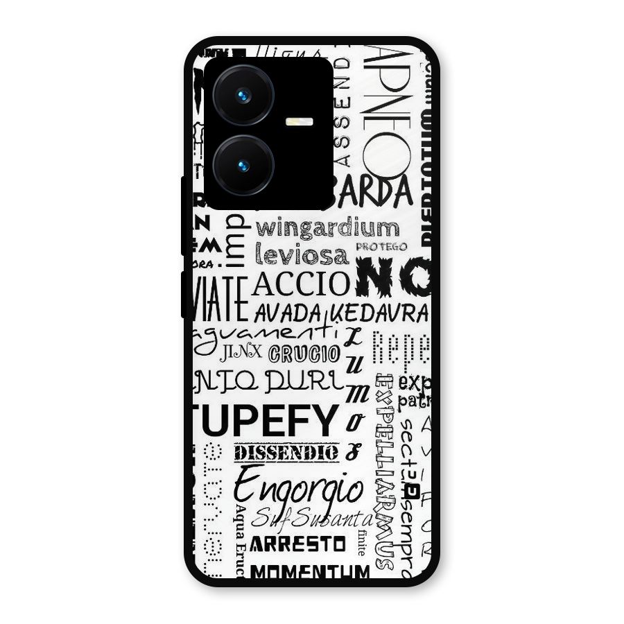 Stupefy Metal Back Case for Vivo Y22