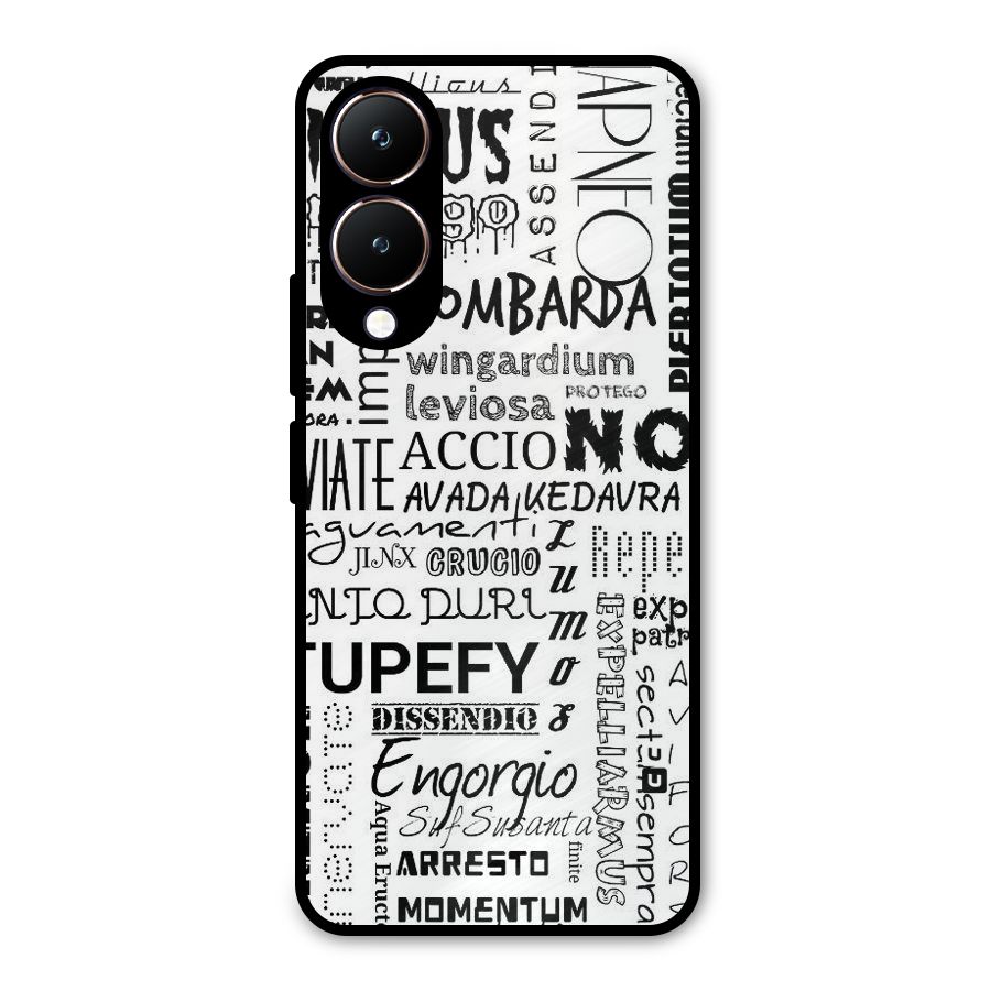Stupefy Metal Back Case for Vivo Y28