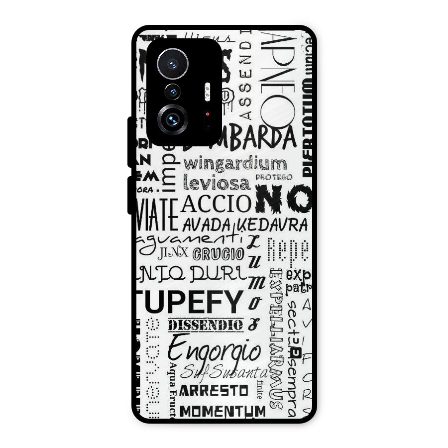Stupefy Metal Back Case for Xiaomi 11T Pro