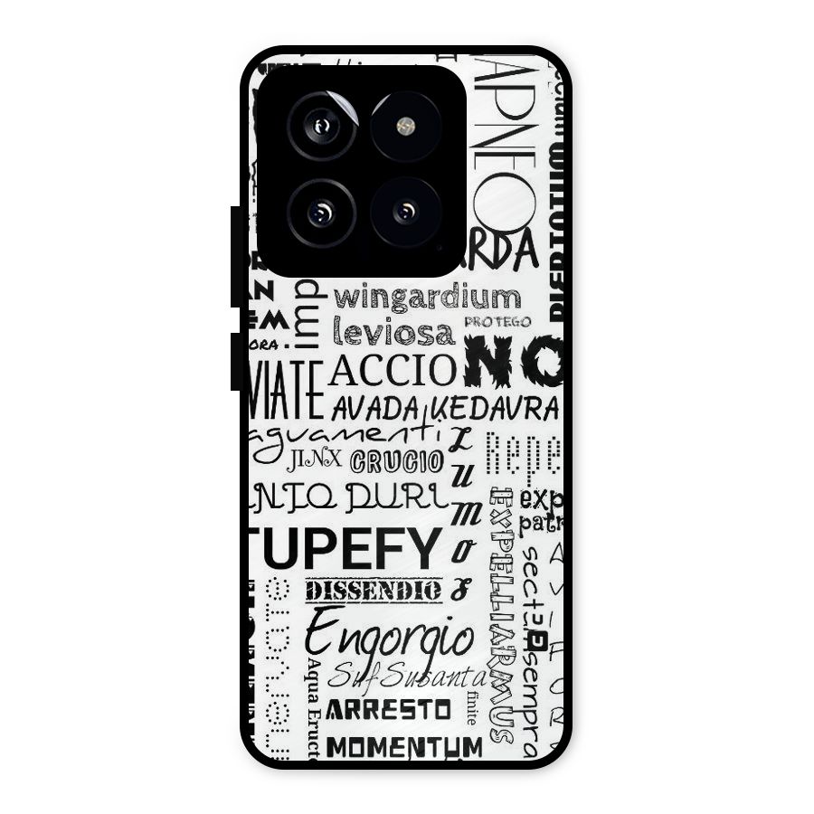 Stupefy Metal Back Case for Xiaomi 14