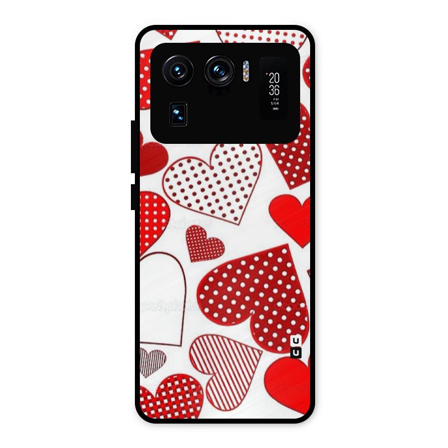 Style Hearts Metal Back Case for Mi 11 Ultra