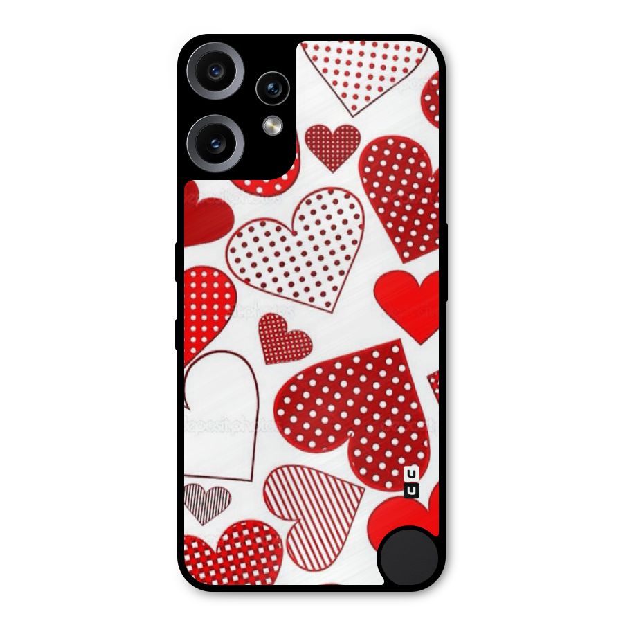 Style Hearts Metal Back Case for Nothing CMF Phone 2 Pro