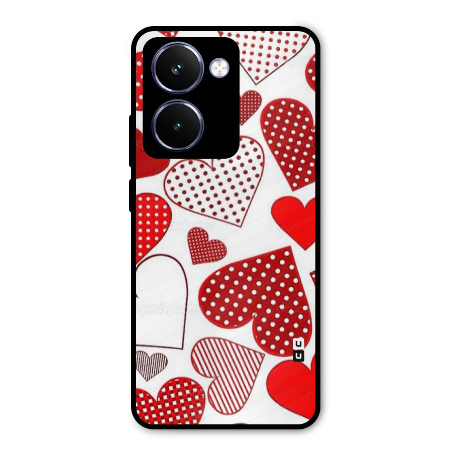 Style Hearts Metal Back Case for Realme P3 Ultra
