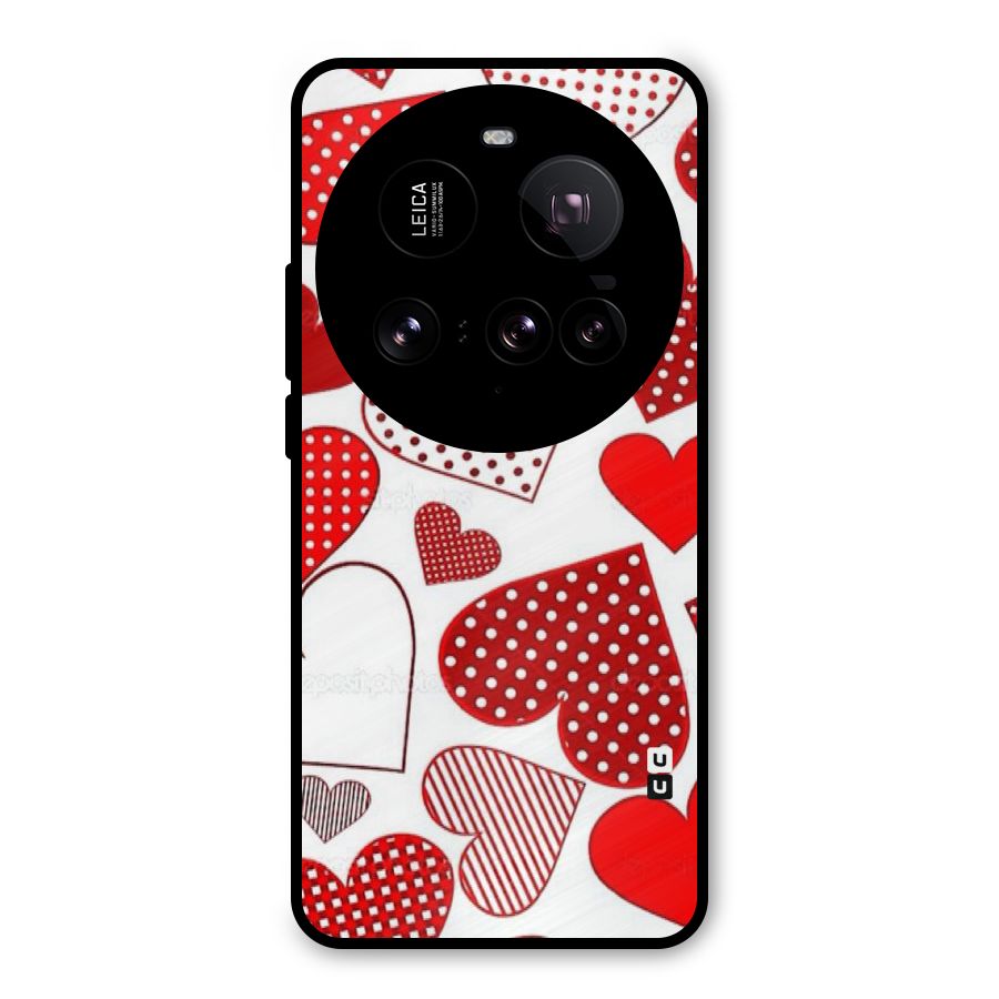 Style Hearts Metal Back Case for Xiaomi 15 Ultra