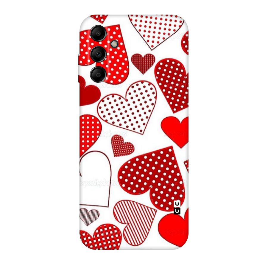 Style Hearts Original Polycarbonate Back Case for Galaxy A14 5G