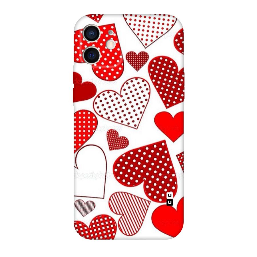 Style Hearts Original Polycarbonate Back Case for iPhone 12