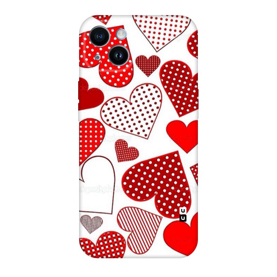Style Hearts Original Polycarbonate Back Case for iPhone 14