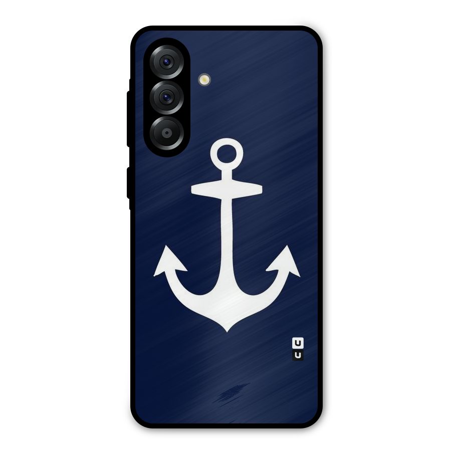Stylish Anchor Design Metal Back Case for Galaxy A36