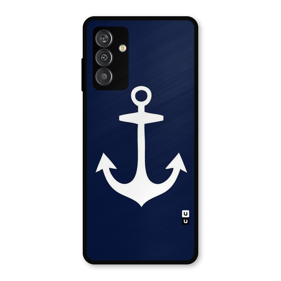 Stylish Anchor Design Metal Back Case for Galaxy F13