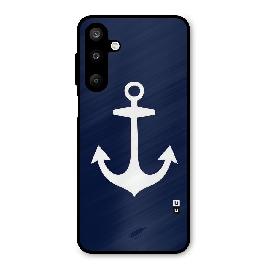 Stylish Anchor Design Metal Back Case for Galaxy M16