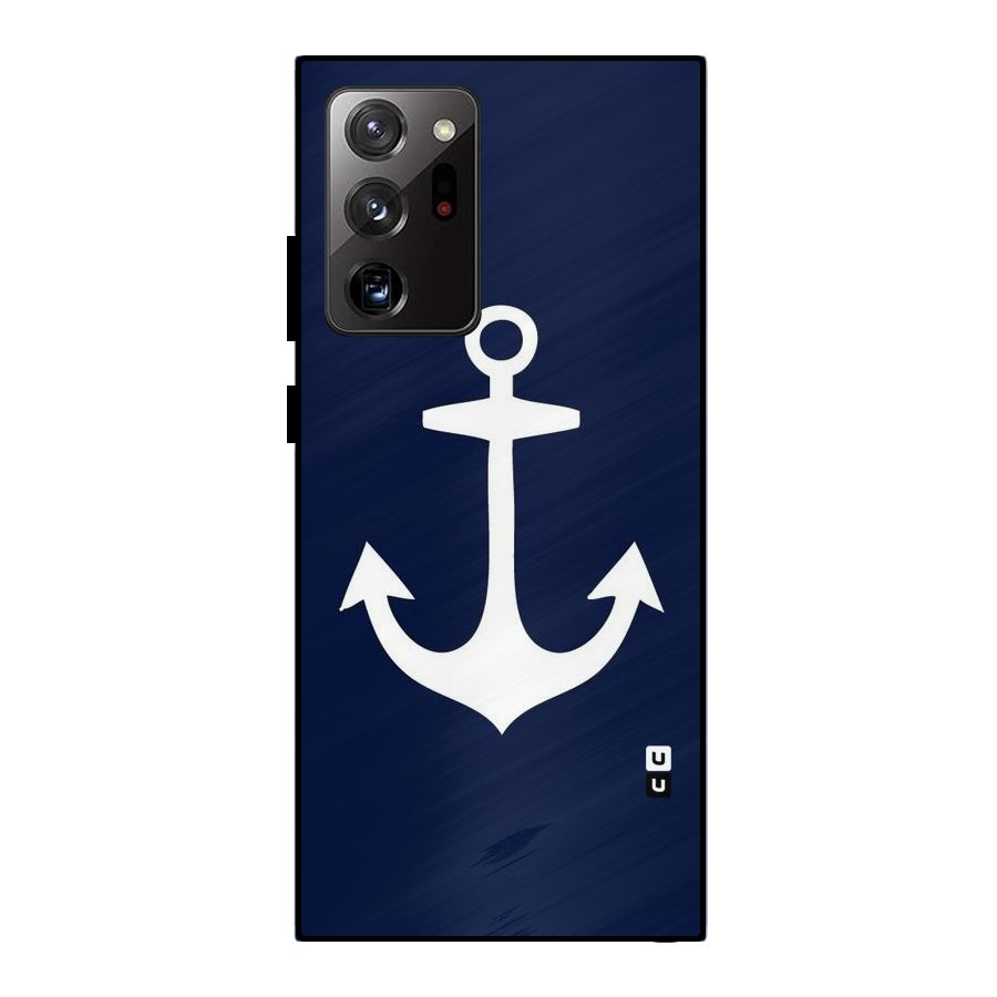 Stylish Anchor Design Metal Back Case for Galaxy Note 20 Ultra