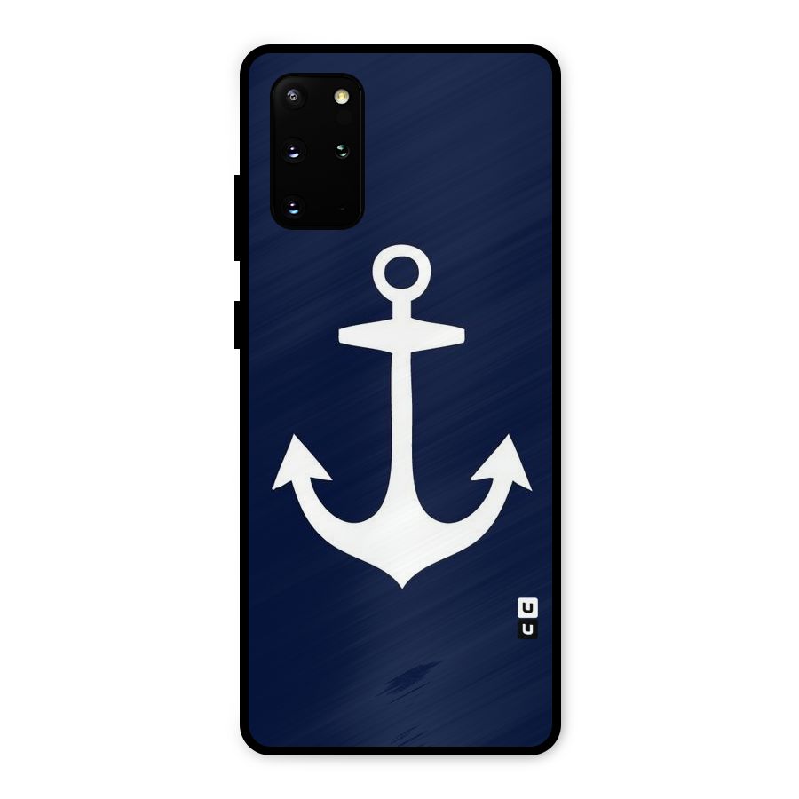 Stylish Anchor Design Metal Back Case for Galaxy S20 Plus