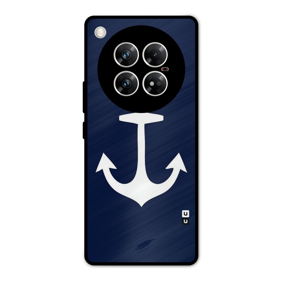 Stylish Anchor Design Metal Back Case for Infinix Zero 40 5G