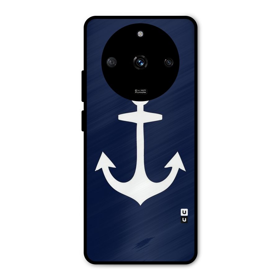 Stylish Anchor Design Metal Back Case for Realme Narzo 60 5G