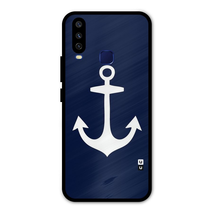 Stylish Anchor Design Metal Back Case for Vivo Y12