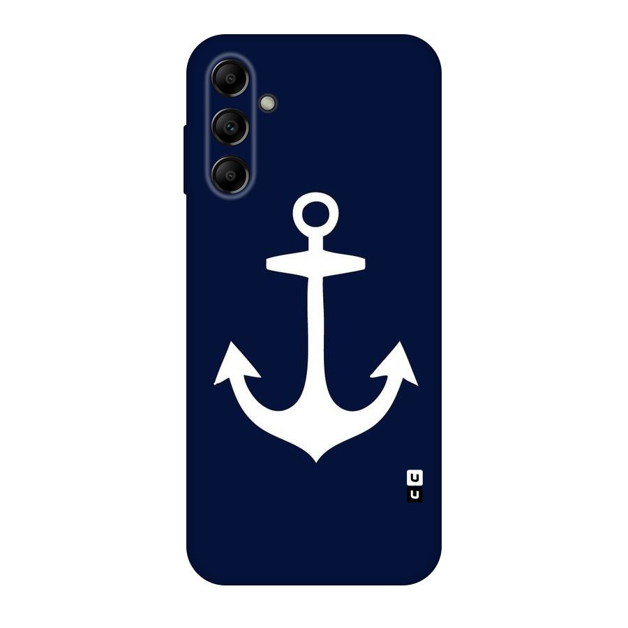 Stylish Anchor Design Original Polycarbonate Back Case for Galaxy A14 5G