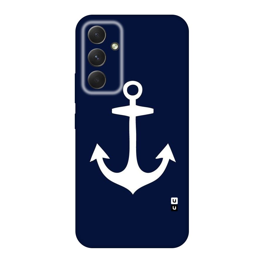 Stylish Anchor Design Original Polycarbonate Back Case for Galaxy A54