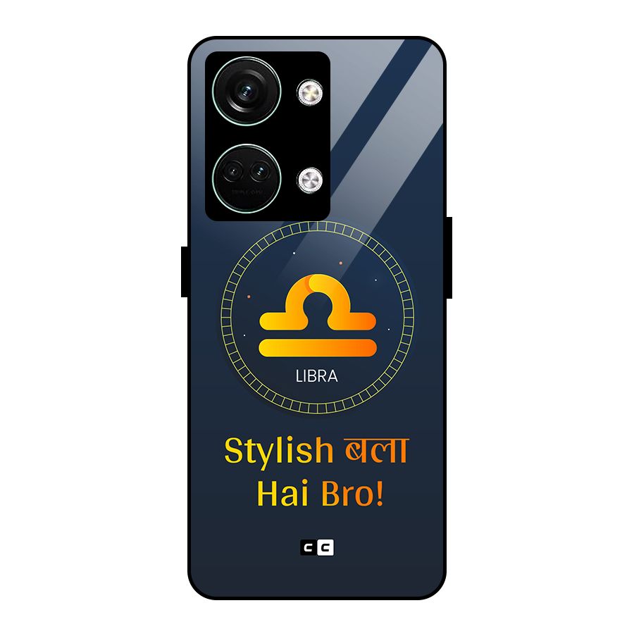 Stylish Libra Glass Back Case for Oneplus Nord 3