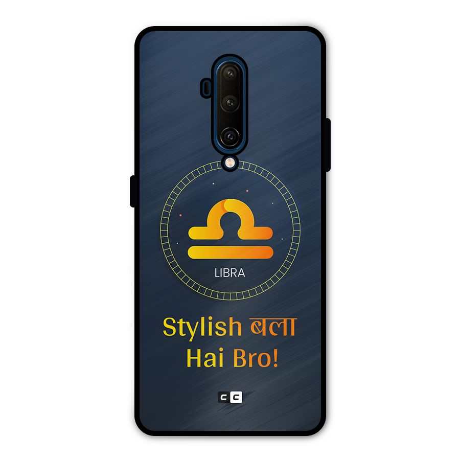 Stylish Libra Metal Back Case for OnePlus 7T Pro