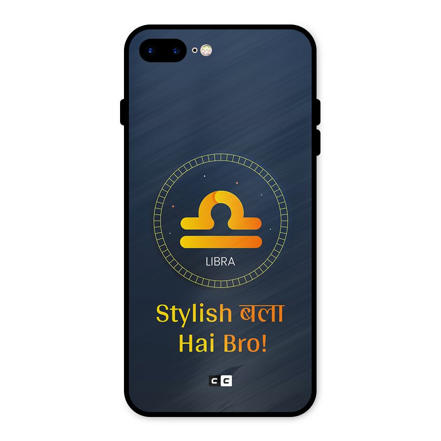 Stylish Libra Metal Back Case for iPhone 7 Plus