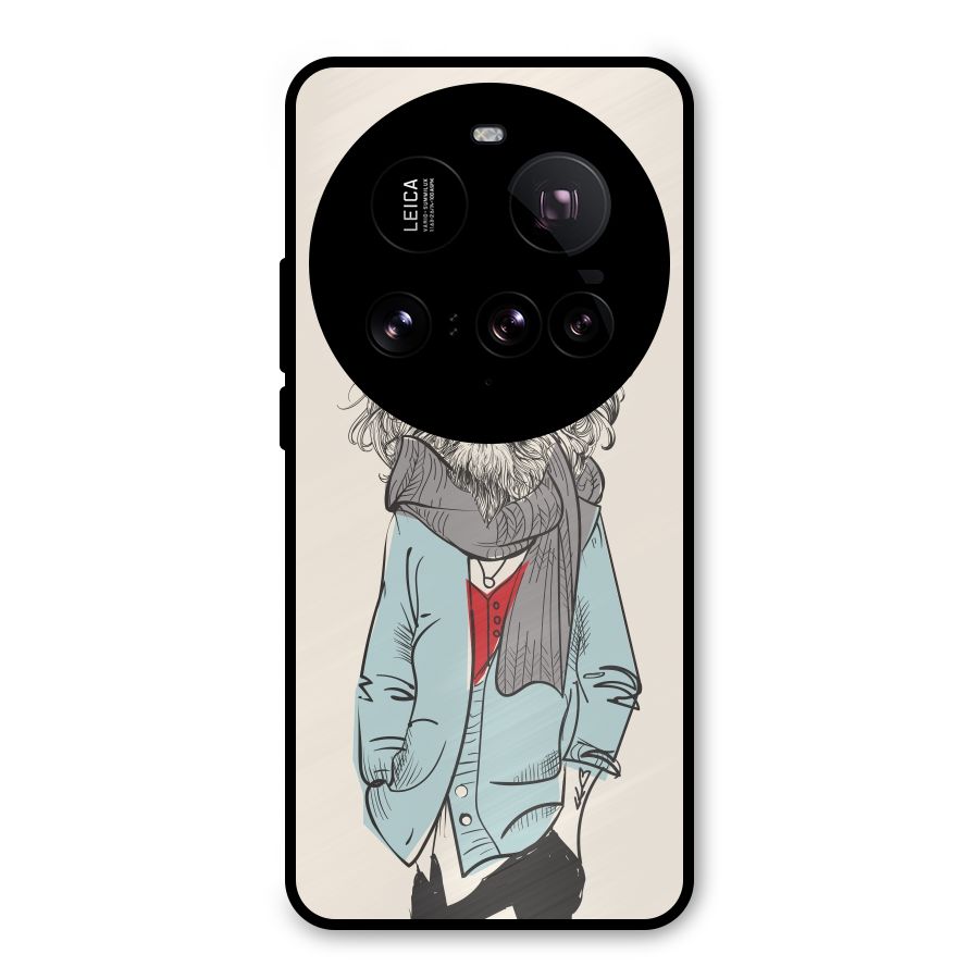 Stylish Lion Metal Back Case for Xiaomi 15 Ultra