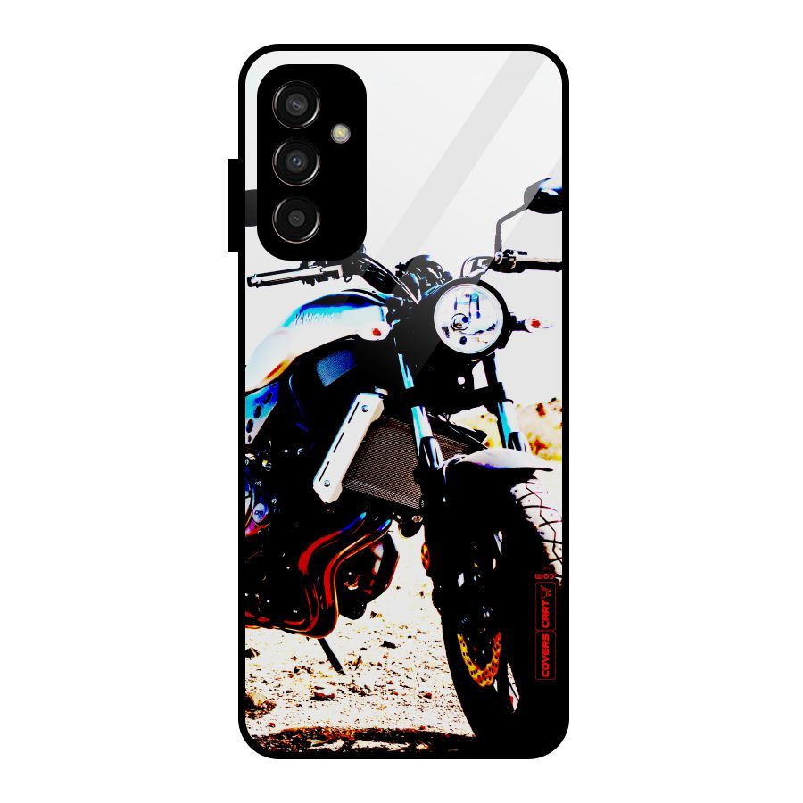 Stylish Ride Extreme Glass Back Case for Galaxy F13