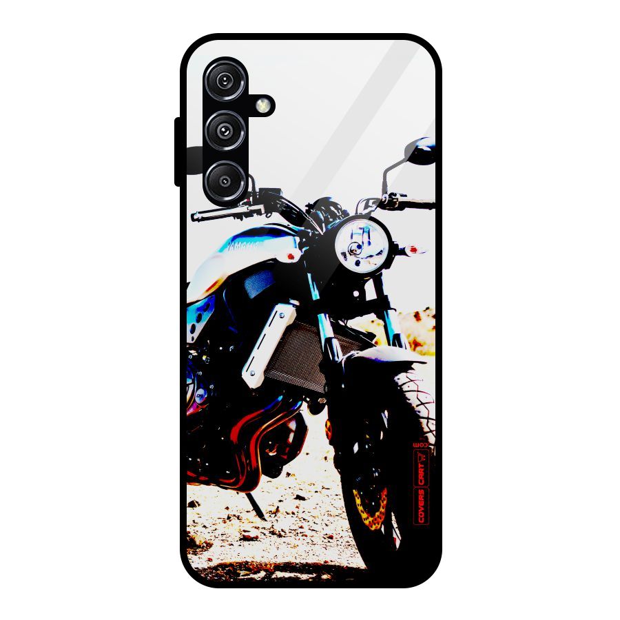 Stylish Ride Extreme Glass Back Case for Galaxy M34 5G
