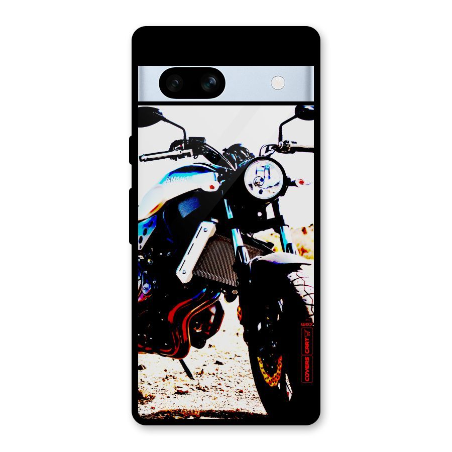 Stylish Ride Extreme Glass Back Case for Google Pixel 7a