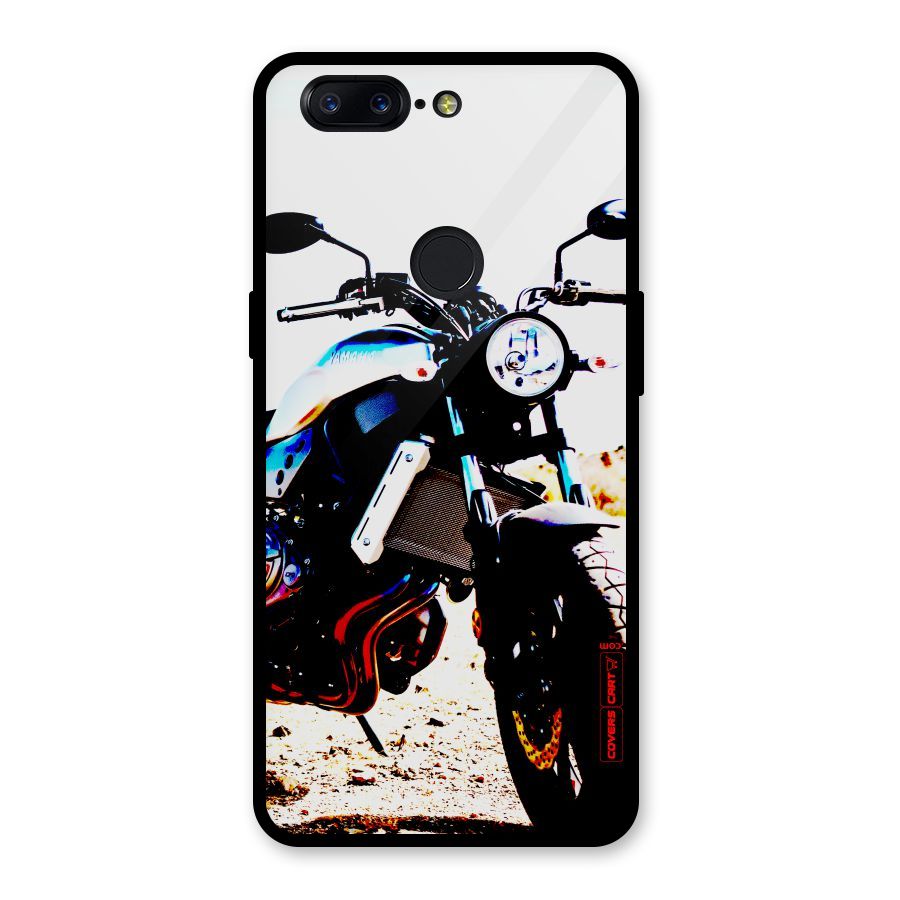Stylish Ride Extreme Glass Back Case for OnePlus 5T