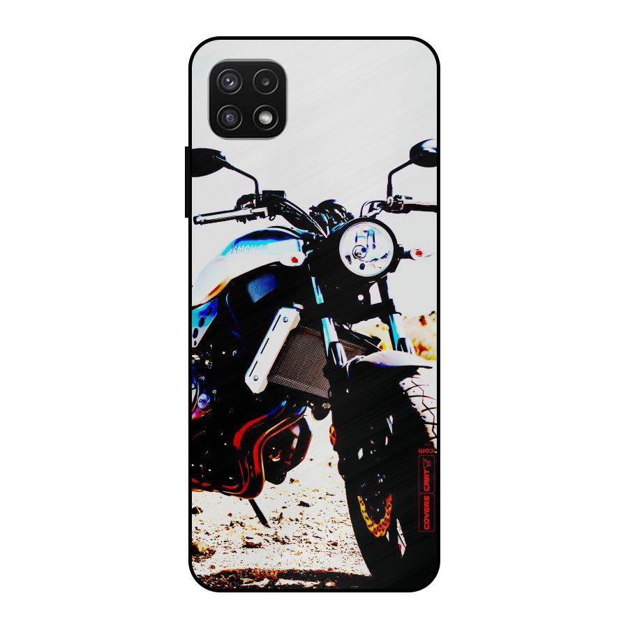 Stylish Ride Extreme Metal Back Case for Galaxy A22 5G