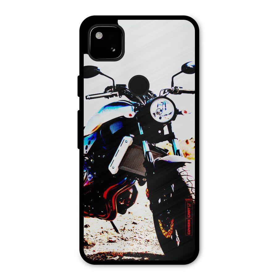 Stylish Ride Extreme Metal Back Case for Google Pixel 4a