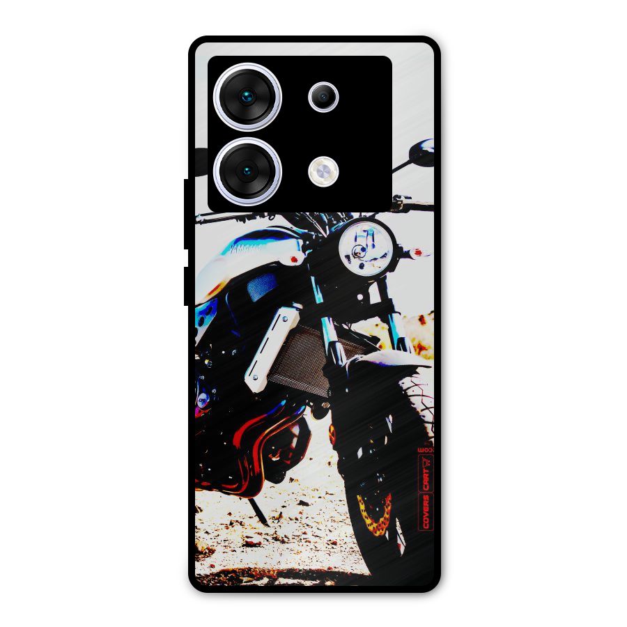 Stylish Ride Extreme Metal Back Case for Infinix Zero 30 5G