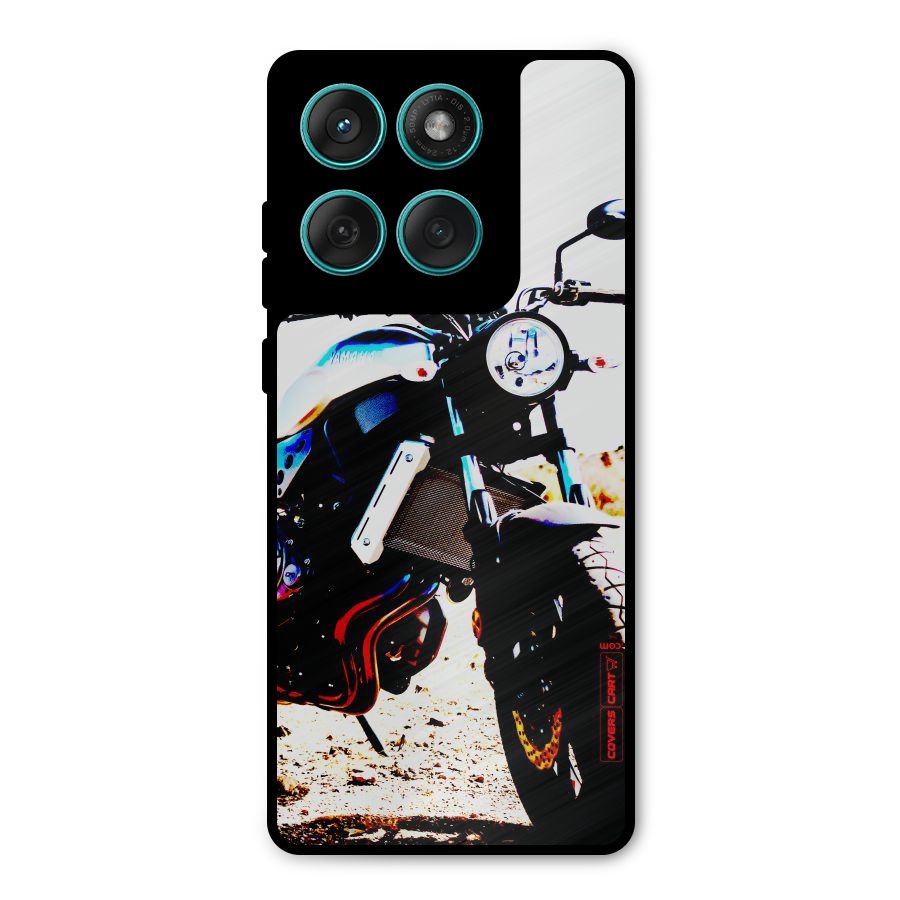 Stylish Ride Extreme Metal Back Case for Motorola Edge 60 Fusion