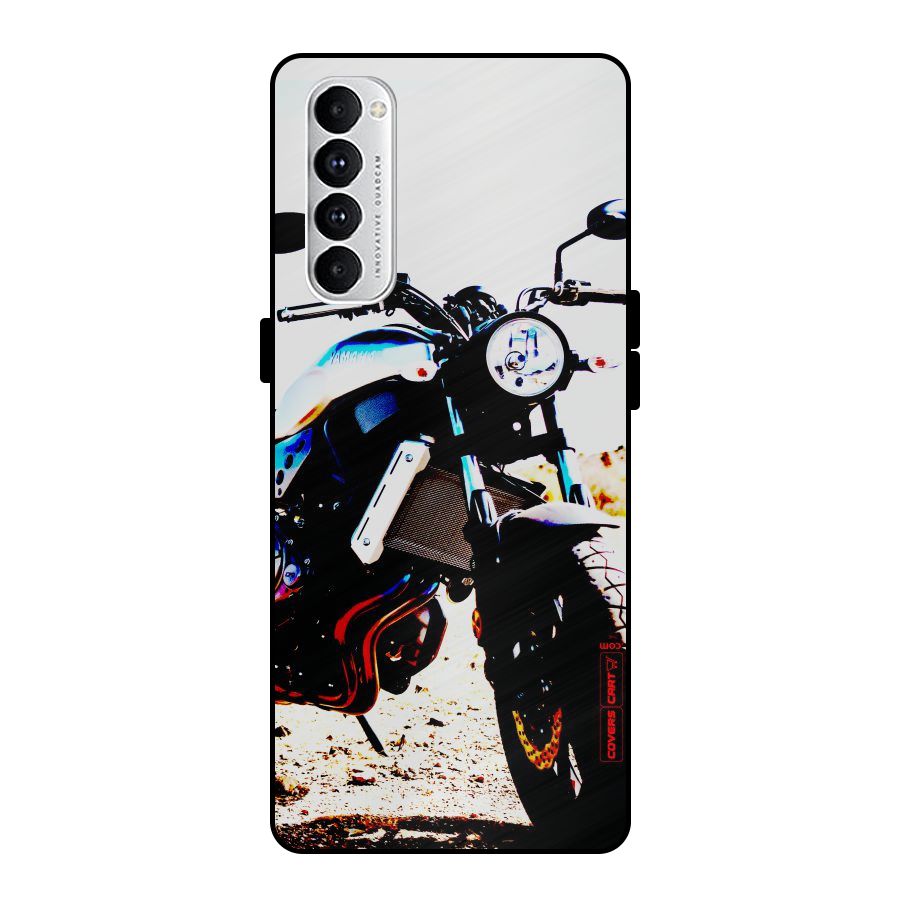 Stylish Ride Extreme Metal Back Case for Oppo Reno4 Pro