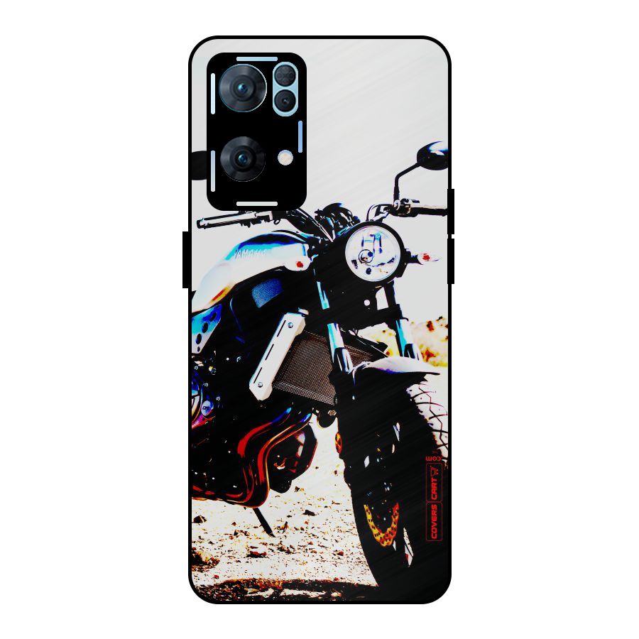 Stylish Ride Extreme Metal Back Case for Oppo Reno7 Pro 5G