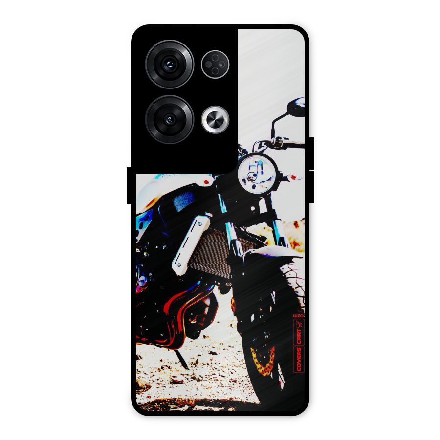Stylish Ride Extreme Metal Back Case for Oppo Reno8 Pro 5G