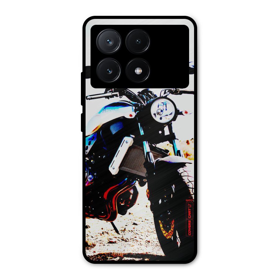 Stylish Ride Extreme Metal Back Case for Poco X6 Pro