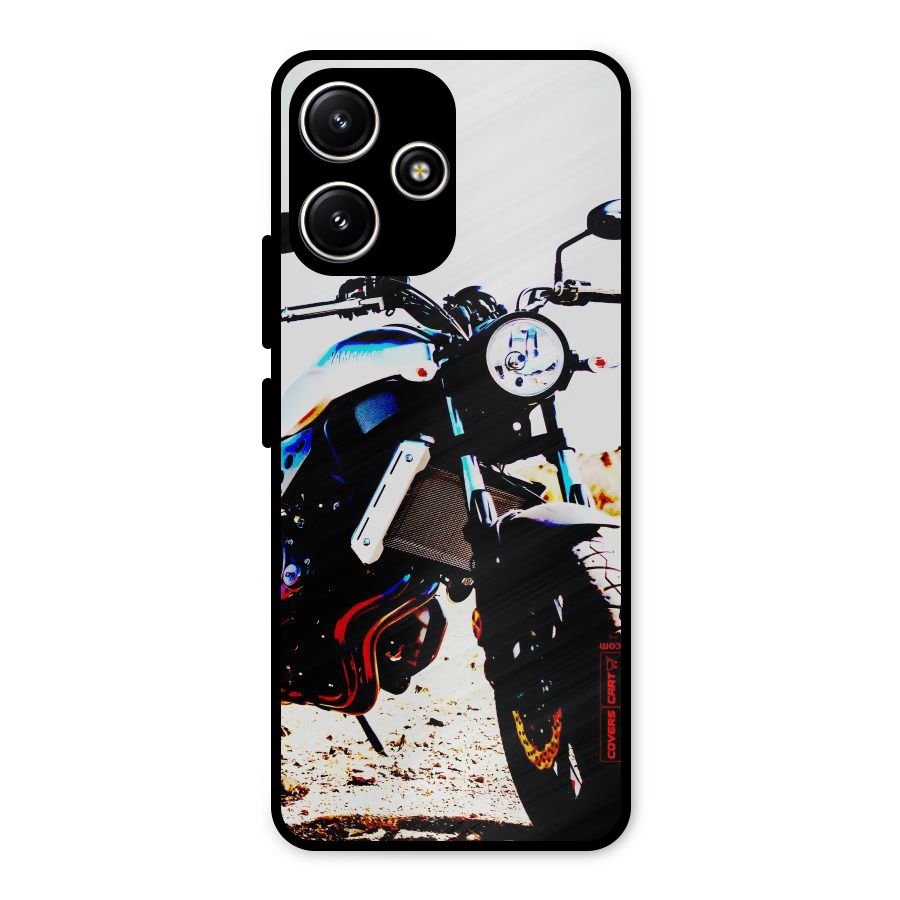 Stylish Ride Extreme Metal Back Case for Redmi 12 5G