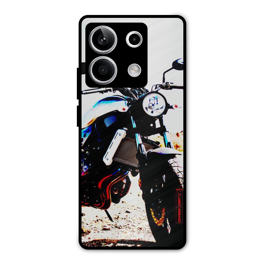 Stylish Ride Extreme Metal Back Case for Redmi Note 13 5G