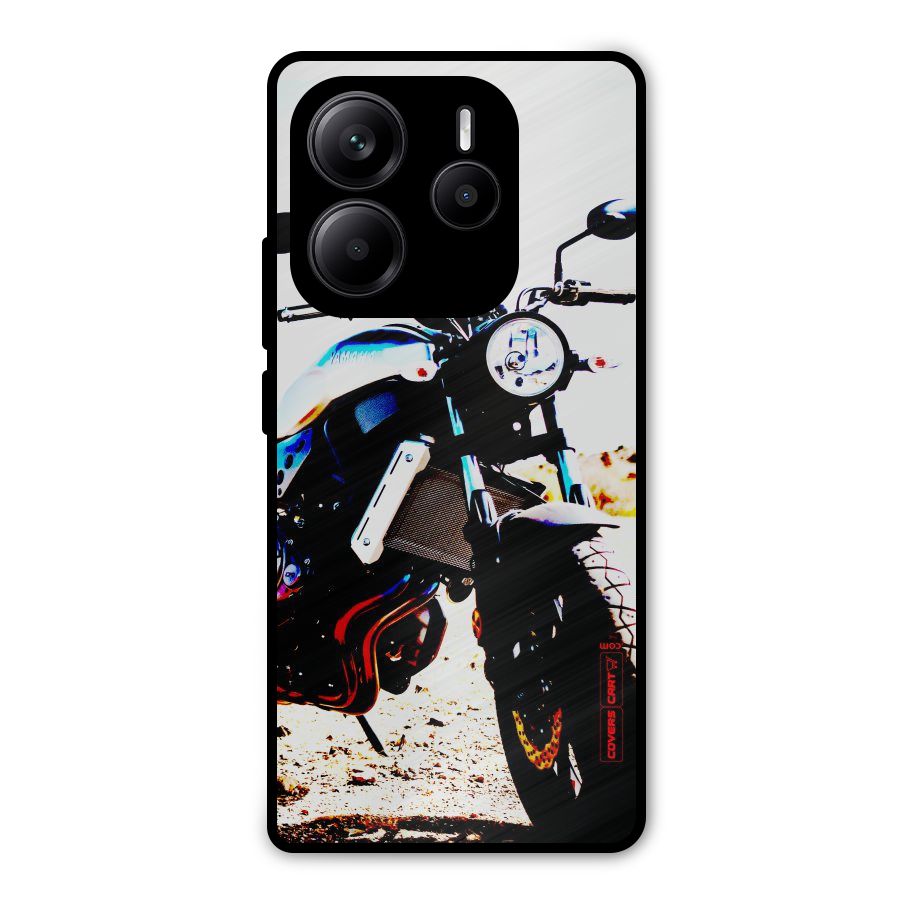 Stylish Ride Extreme Metal Back Case for Redmi Note 14 5G