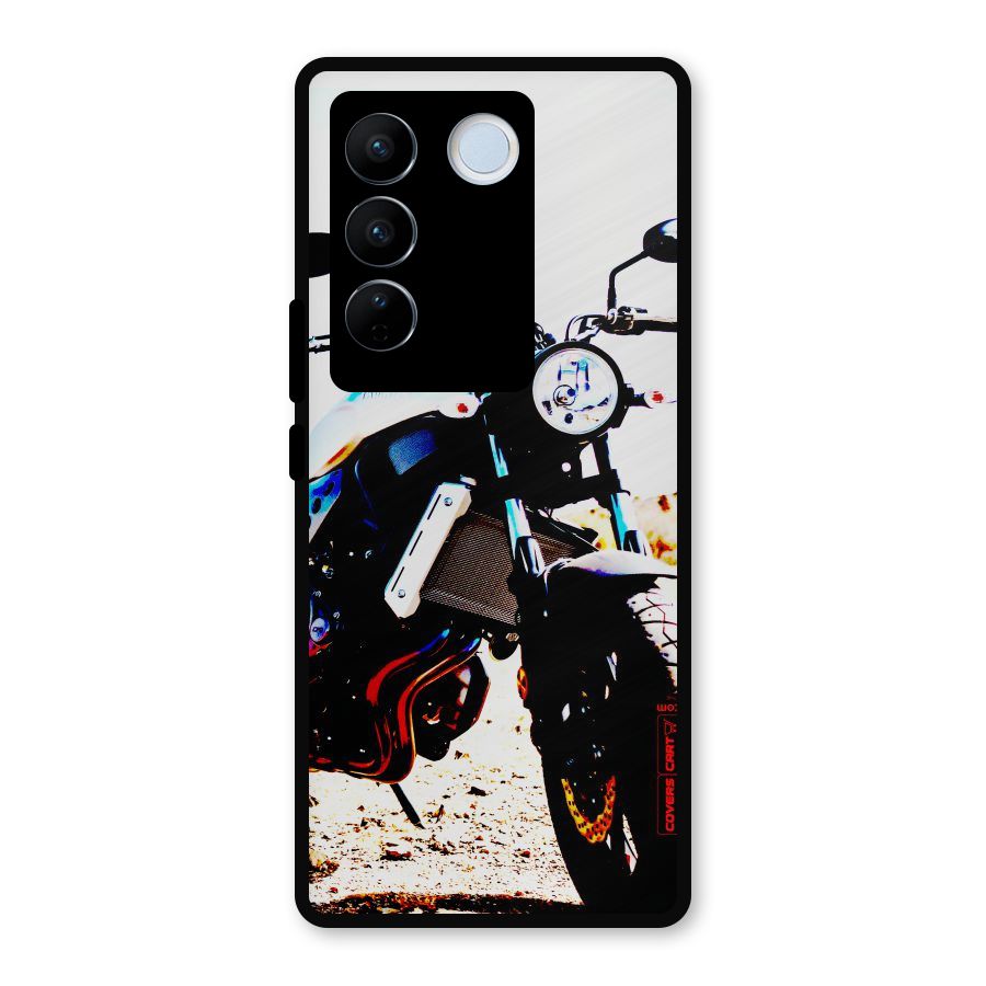 Stylish Ride Extreme Metal Back Case for Vivo V27