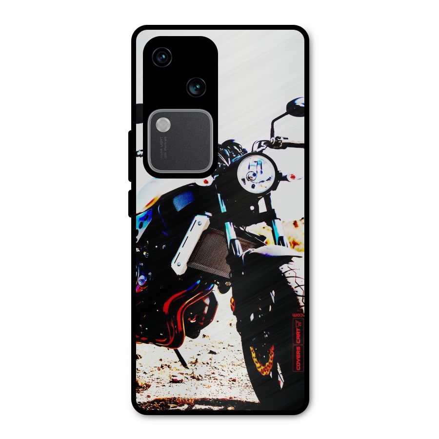 Stylish Ride Extreme Metal Back Case for Vivo V30