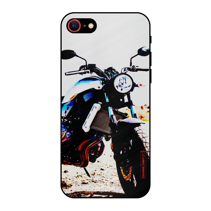 Stylish Ride Extreme Metal Back Case for iPhone SE 2020