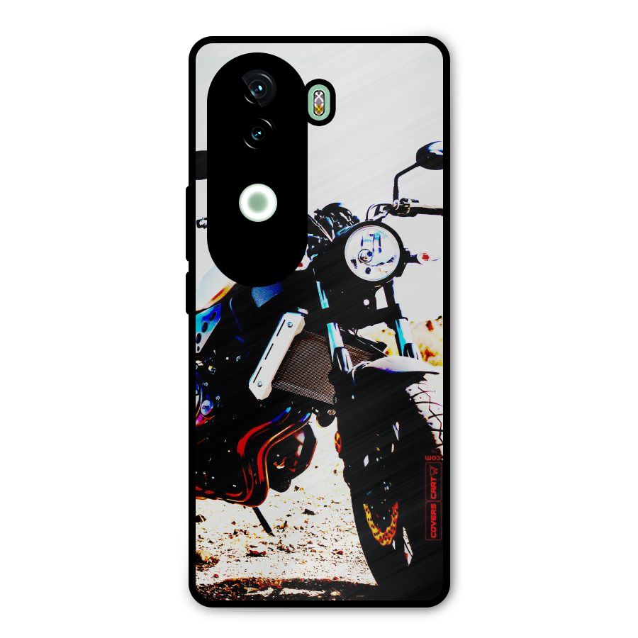 Stylish Ride Extreme Metal Back Case for iQOO Z9s
