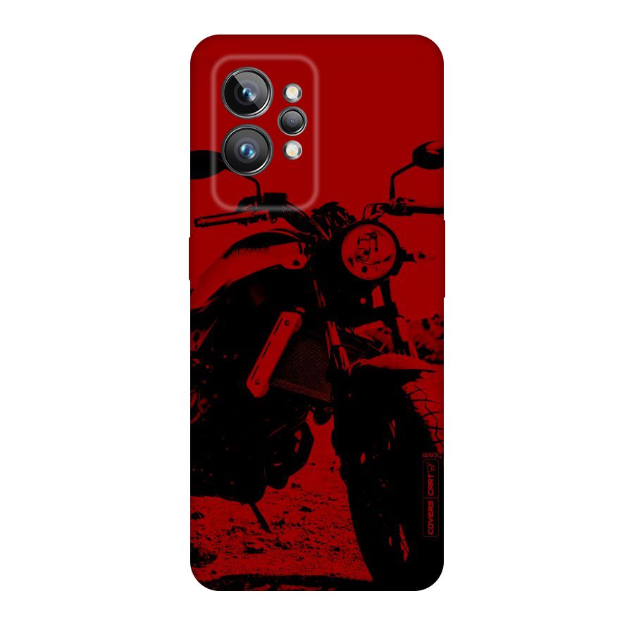 Stylish Ride Red Original Polycarbonate Back Case for Realme GT2 Pro
