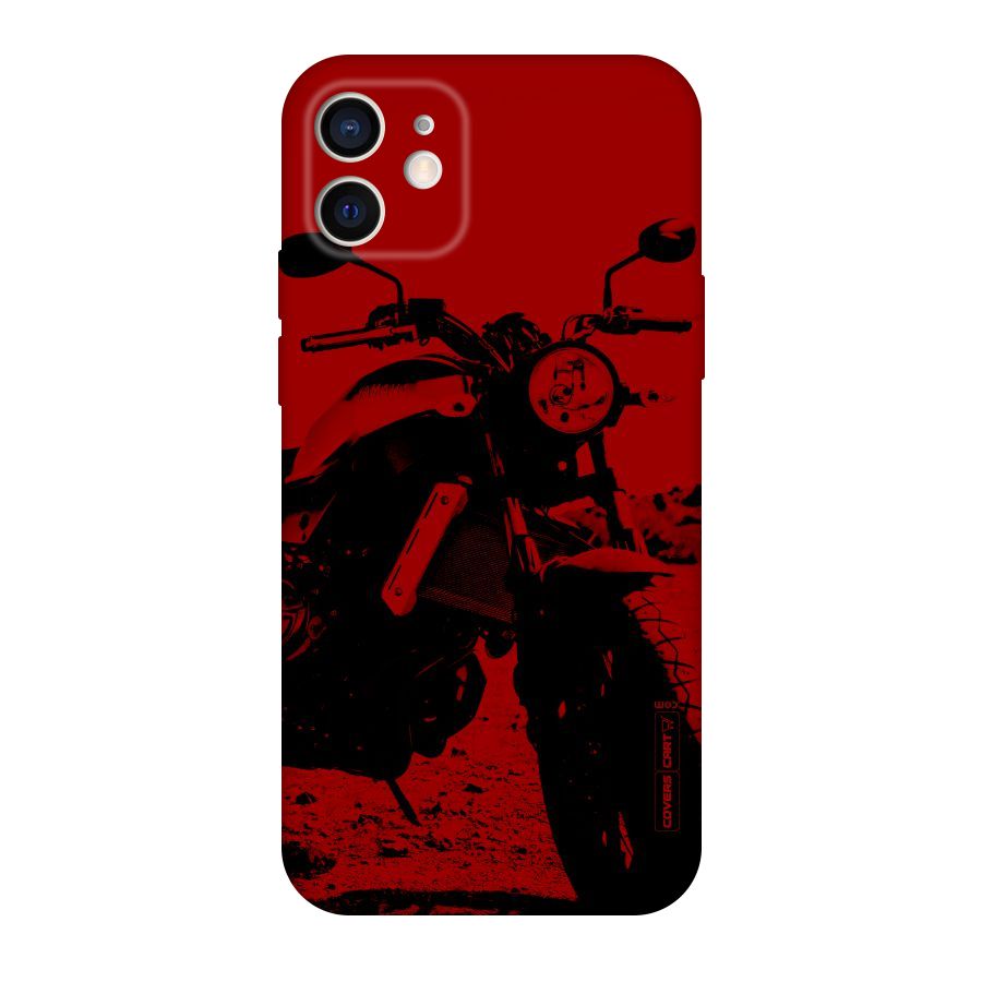 Stylish Ride Red Original Polycarbonate Back Case for iPhone 12