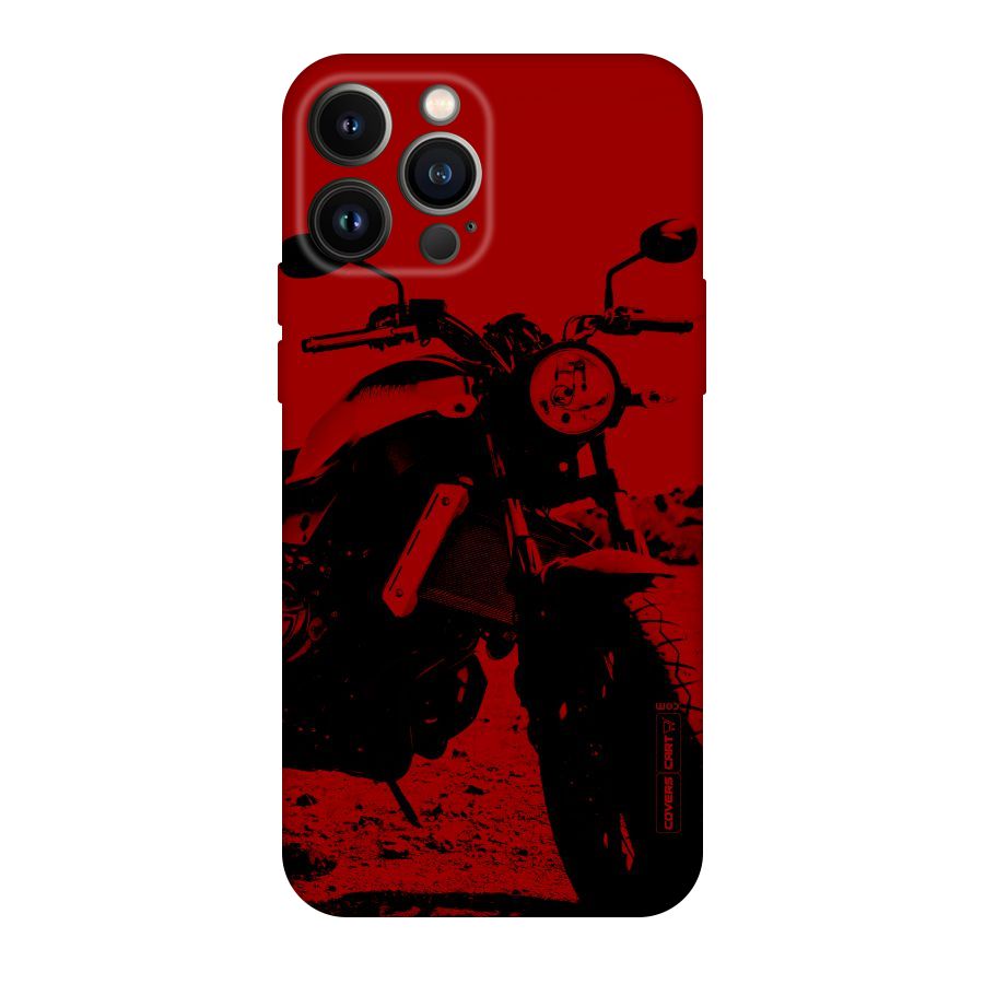Stylish Ride Red Original Polycarbonate Back Case for iPhone 13 Pro Max