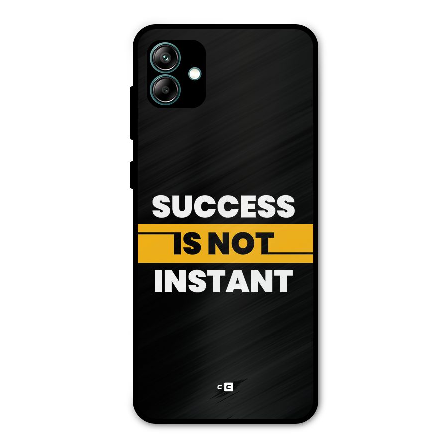 Success Not Instant Metal Back Case for Galaxy A04